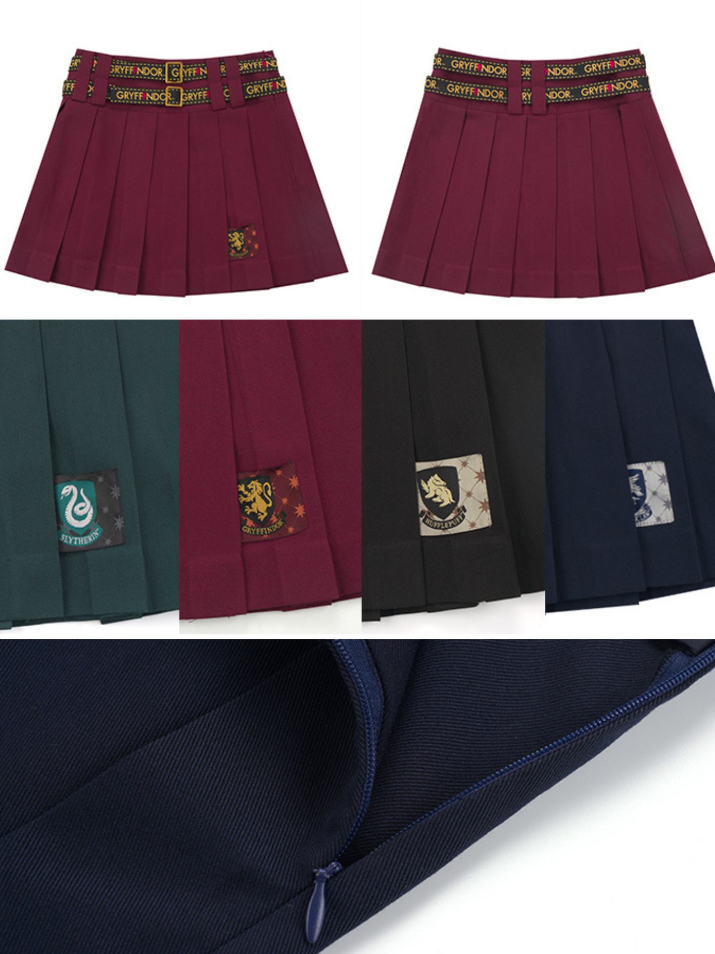 魔法学校のショートプリーツスカート