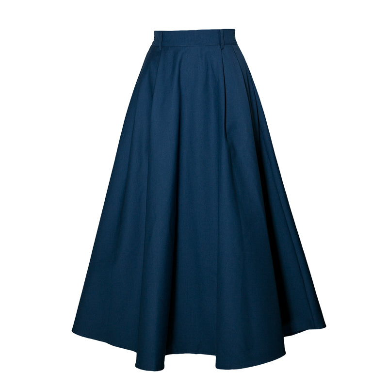 銀河の群青色アンブレラスカート