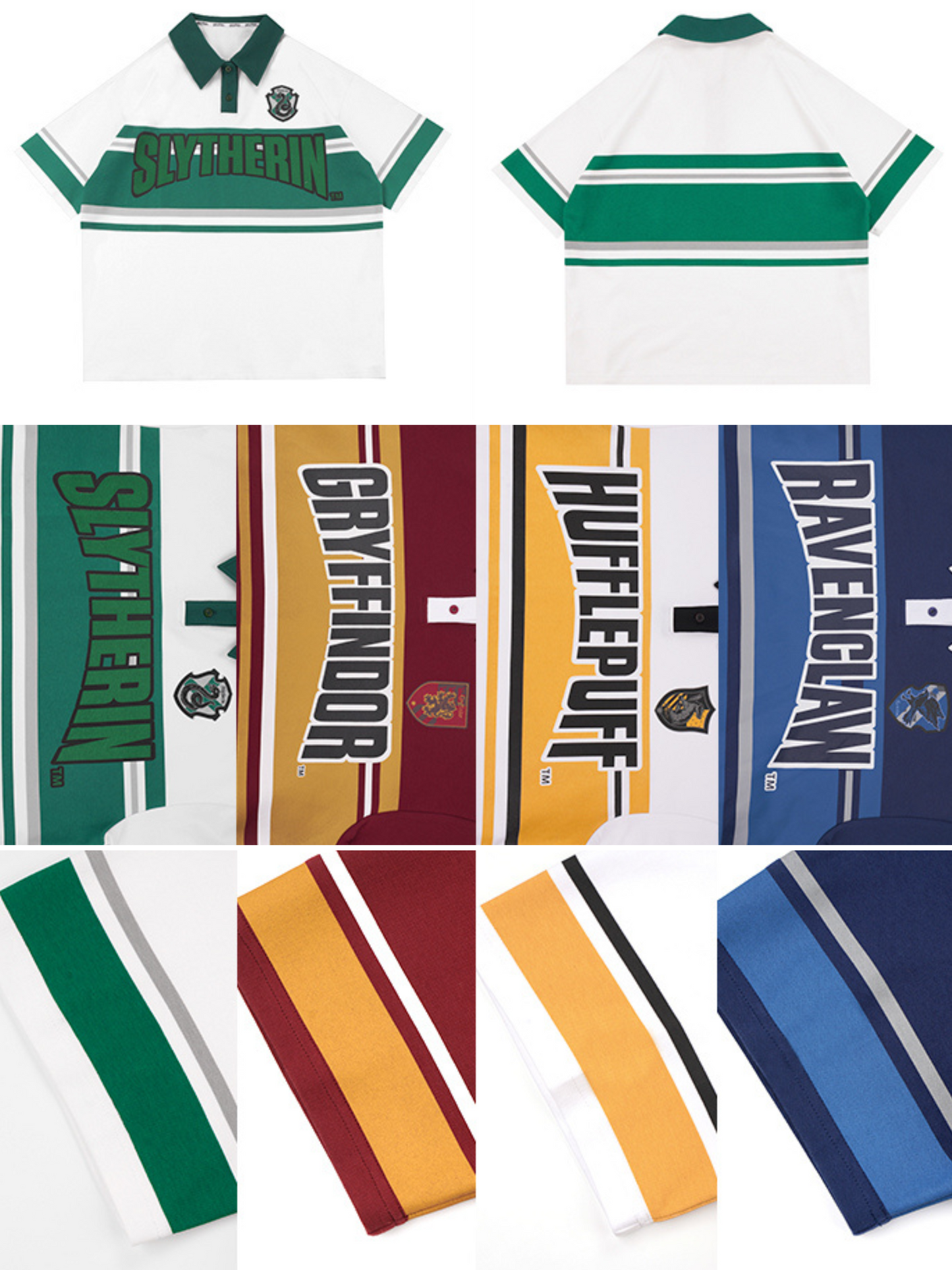 魔法学校のオーバーサイズポロシャツ