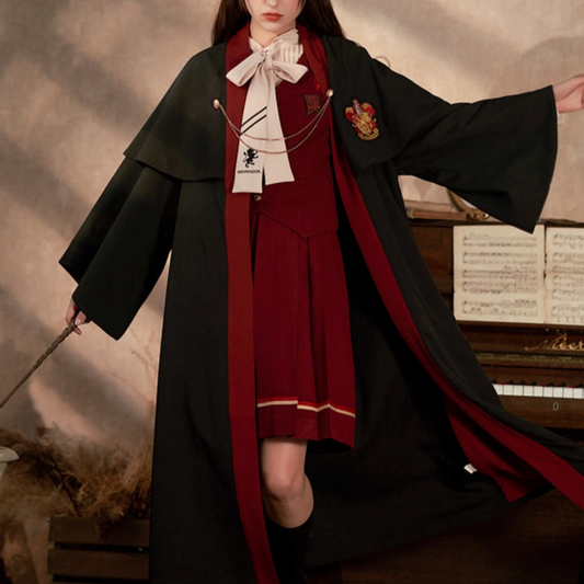wizard school cape style design cloak coat (pre-order item: shipped within 30 days)