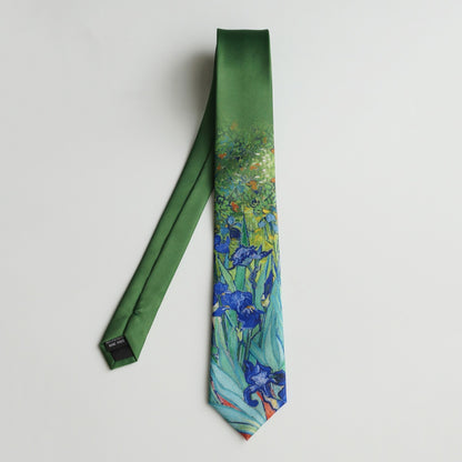 “Iris” tie (green) 