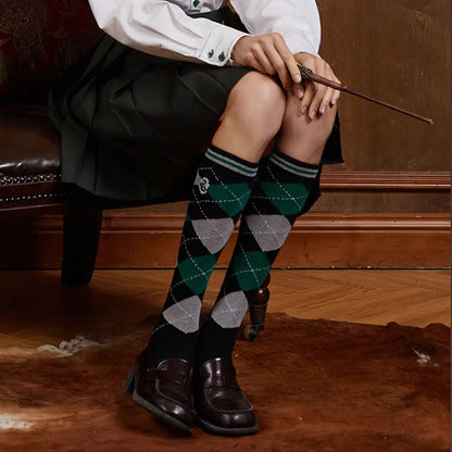 wizard school argyle socks 
