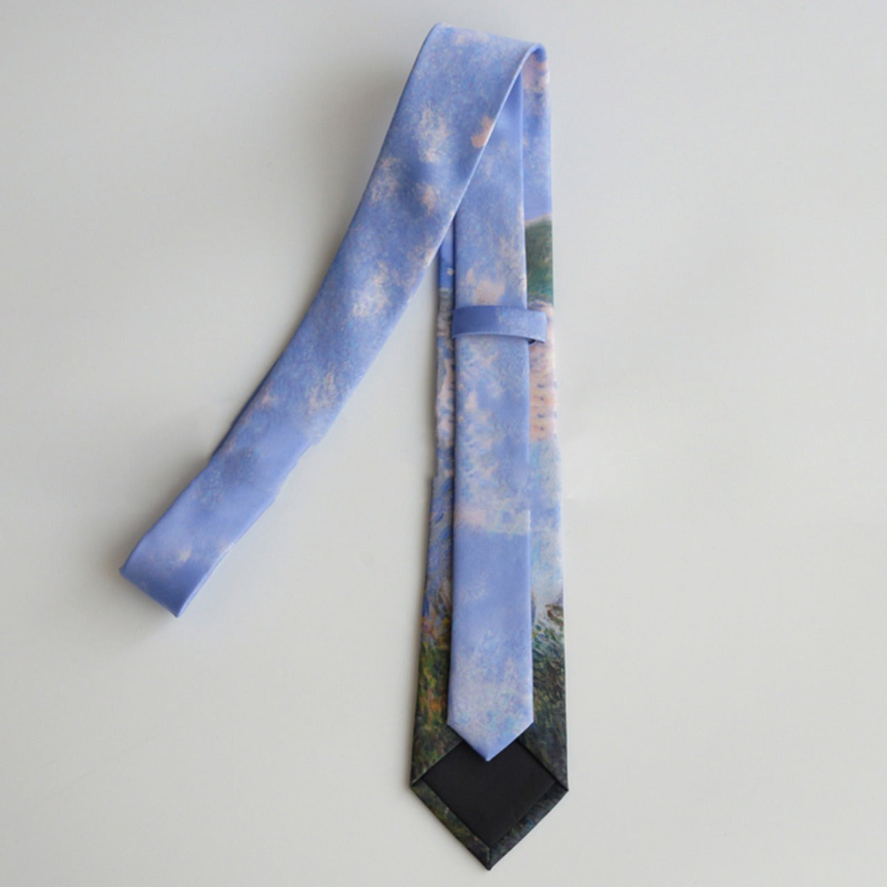 "Walking, Woman with Parasol" Tie 