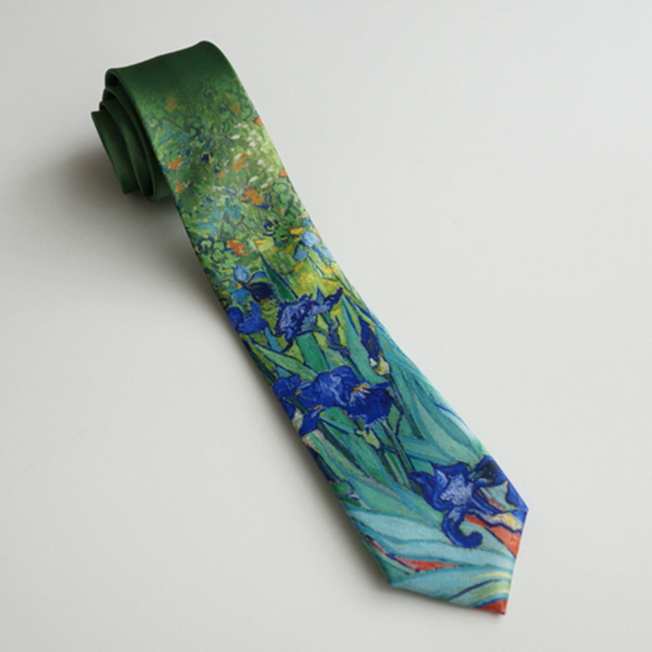 “Iris” tie (green) 