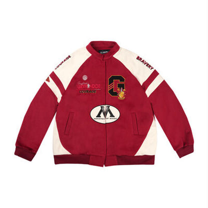 [Shipped within Japan, delivered within 1 week] wizard school embroidered award jacket