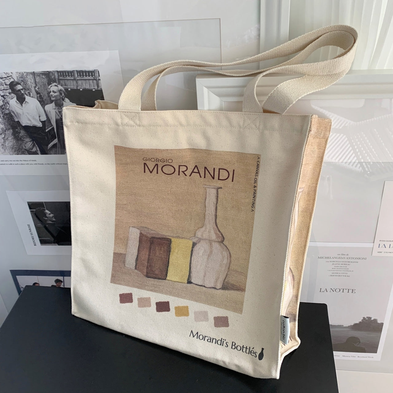 "Giorgio Morandi" tote bag 