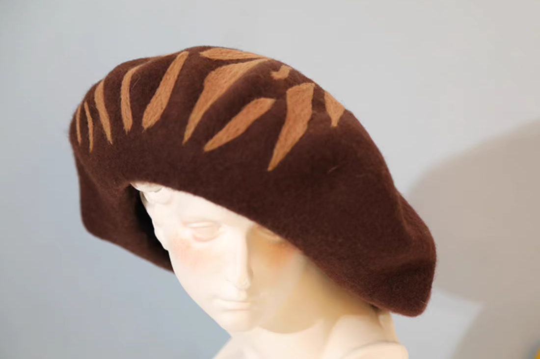 Simple Zebra Pattern Painter Hat