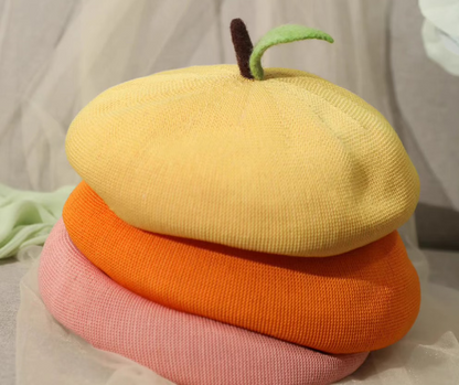 thin fruits sunshade beret