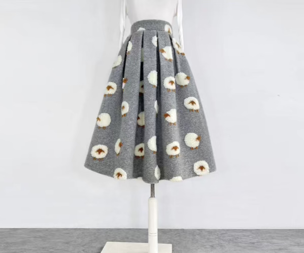 Slimming Crotch Sheep Covering Puff Skirt