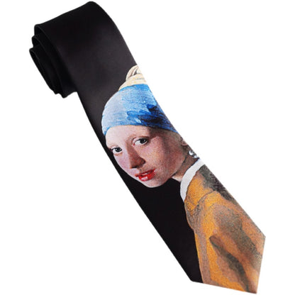 "Girl with a Pearl Earring" tie