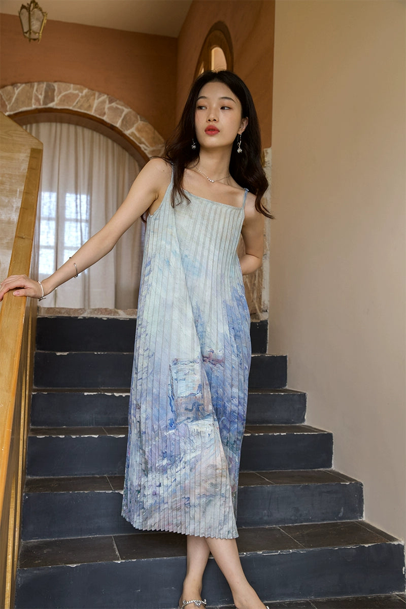 “Winter at Giverny” Cami Dress