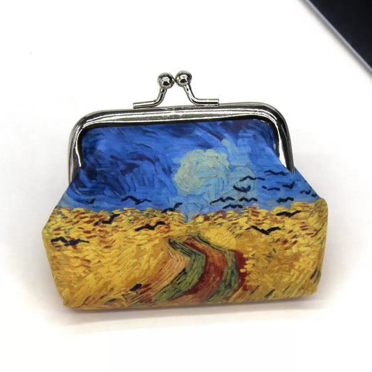 "Wheat Field with Crows" Purse