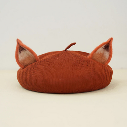 Cute Fox Ears Painter Hat