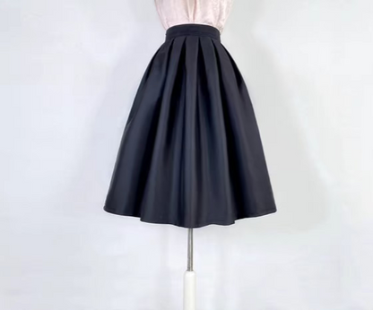 color high waist niche tutu skirt