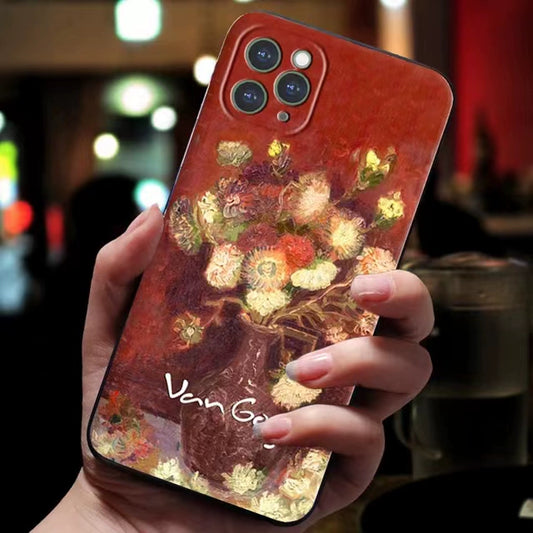 『花瓶の花』iPhoneケース