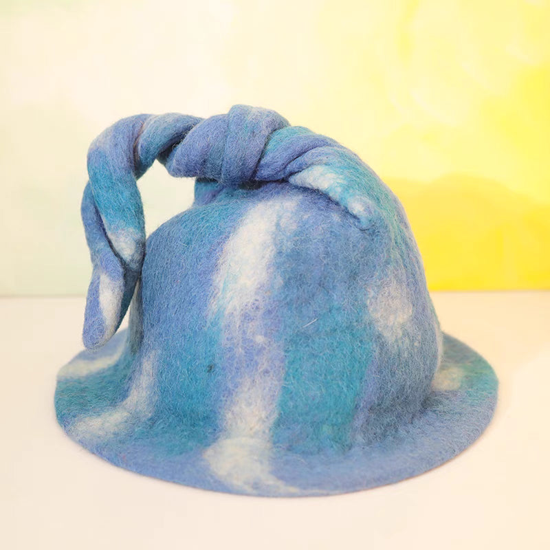 wool felt oil painting hats