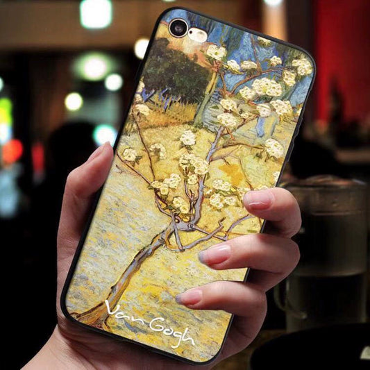 "Blooming pear tree" iPhone case