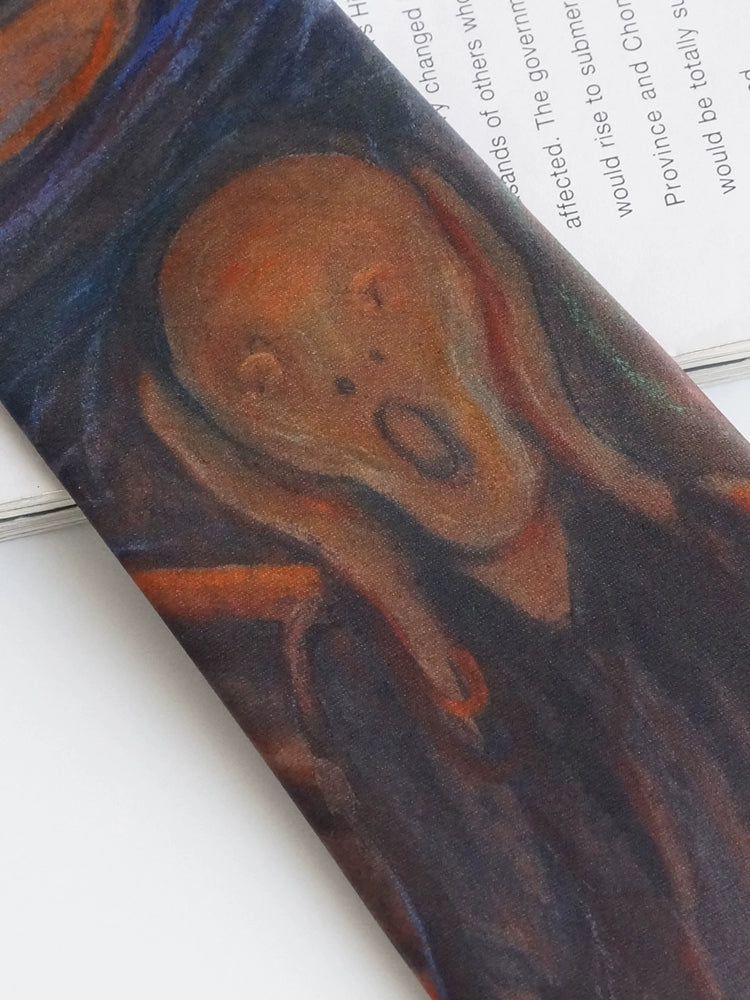 "Munch's Scream" tie