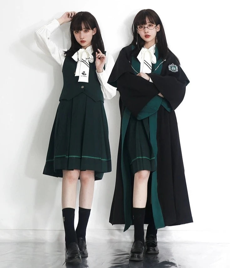 wizard school cape style design cloak coat (pre-order item: shipped within 30 days)