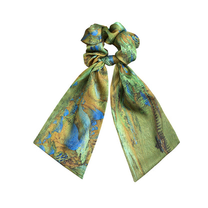 "Mt. Chirie" ribbon scrunchie