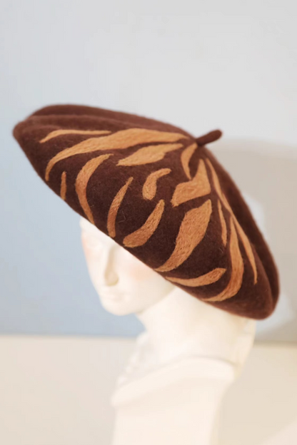 Simple Zebra Pattern Painter Hat