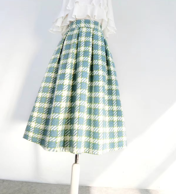 A-line high-waist tutu skirt