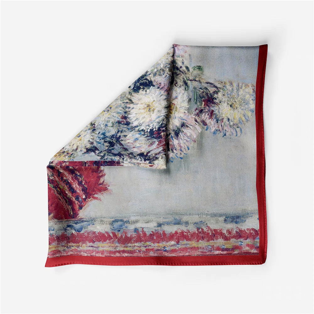 "Chrysanthemum Flower" Scarf