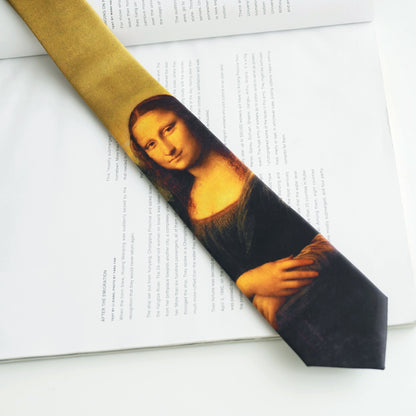 "Mona Lisa" tie