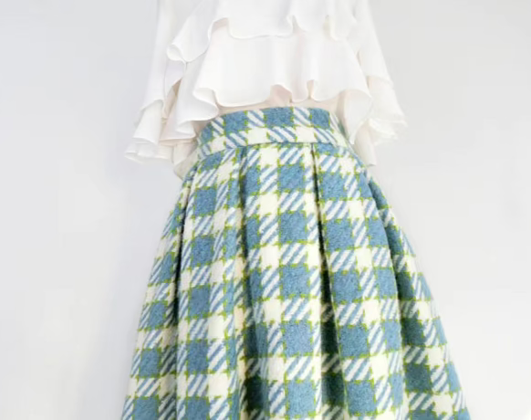 A-line high-waist tutu skirt