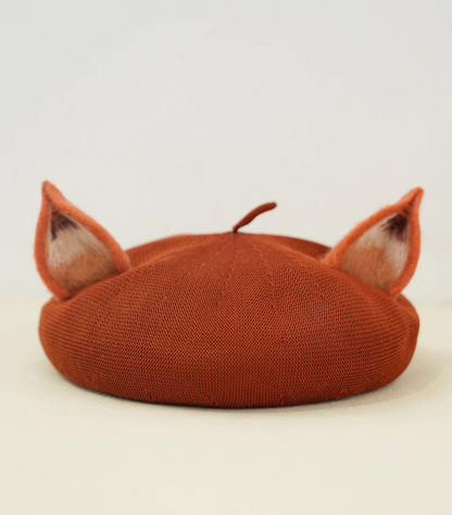 Cute Fox Ears Painter Hat