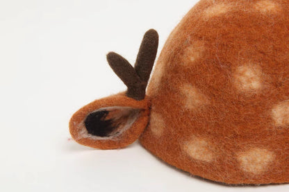 Wet Deer Felt Forest Elf Hat