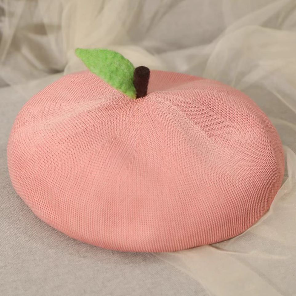 thin fruits sunshade beret