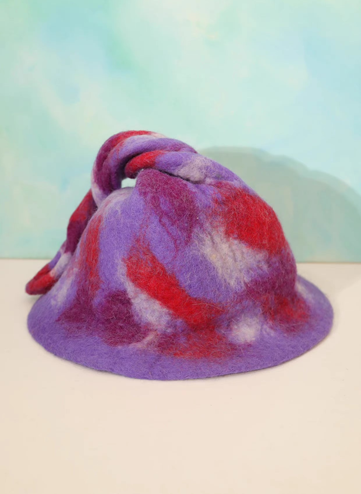 wool felt oil painting hats