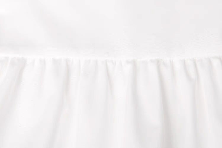 baby cat doll loose puff sleeves dress