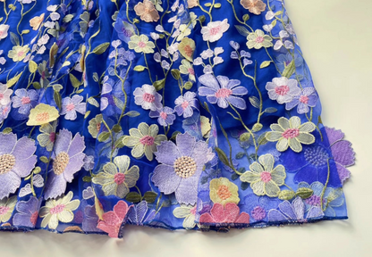 waist printed original skirt