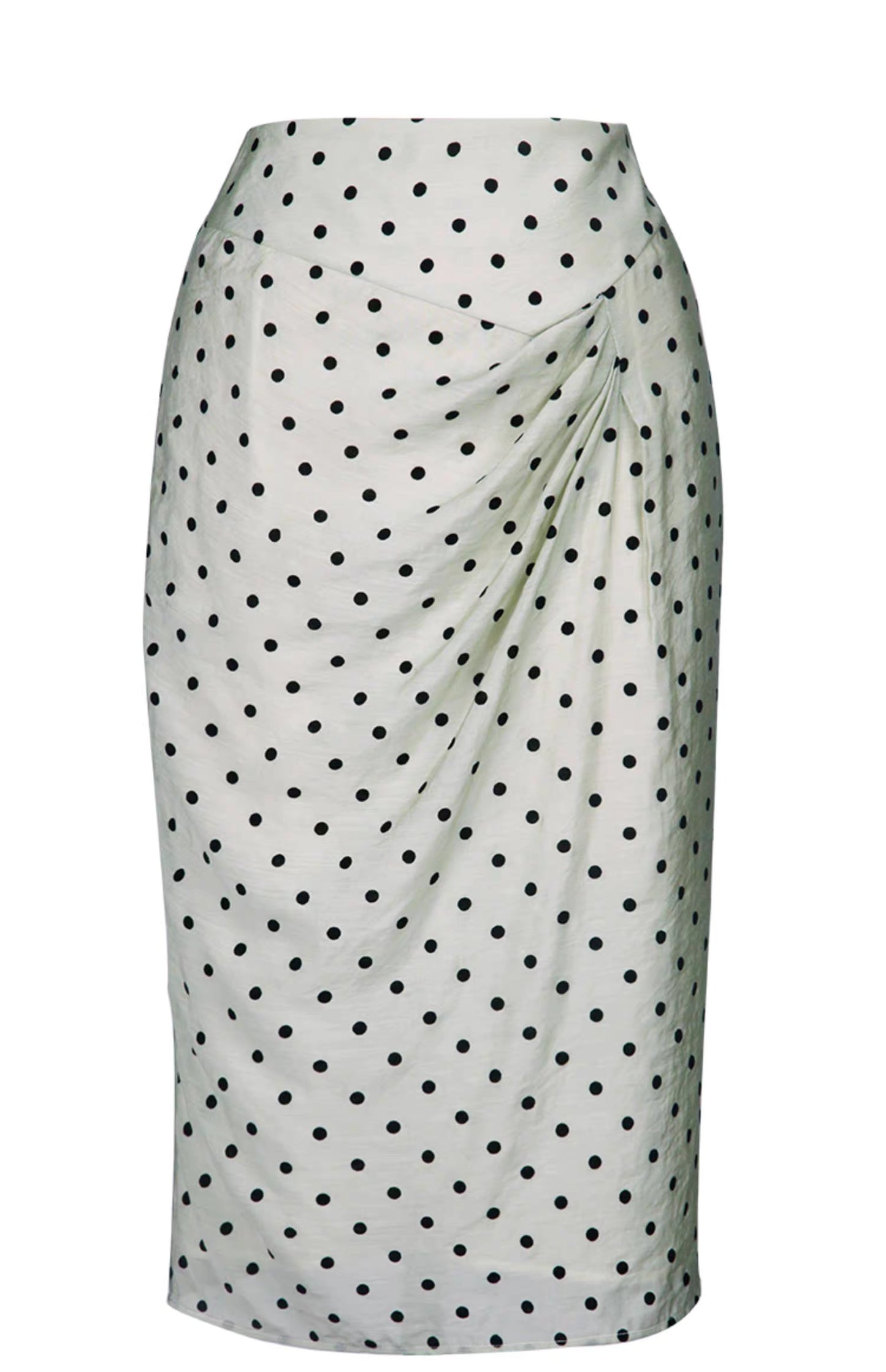 small hip high waist polka dot women's skirt