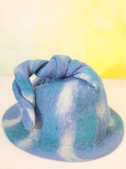 wool felt oil painting hats