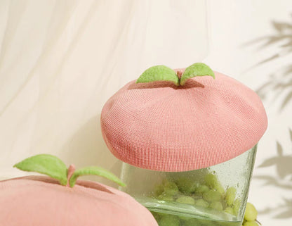 pink summer peach painter hat