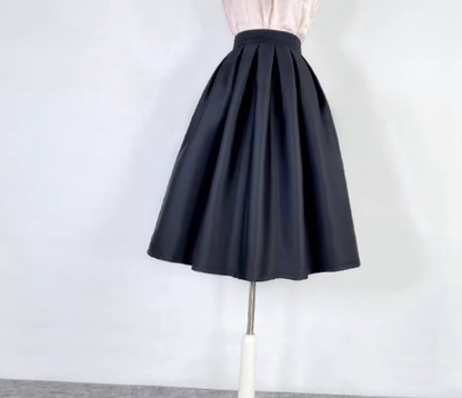 color high waist niche tutu skirt