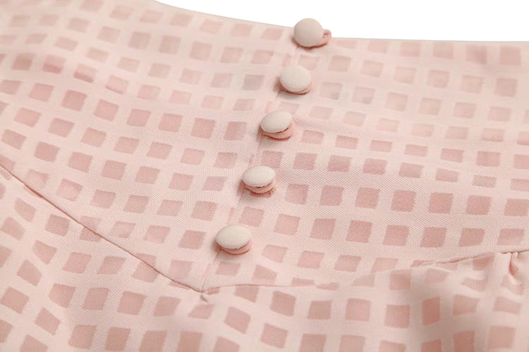 Pink Fashionable Cute Women's Umbrella Skirt 