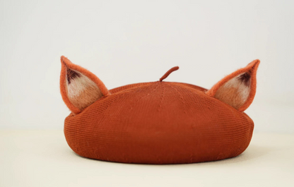 Cute Fox Ears Painter Hat