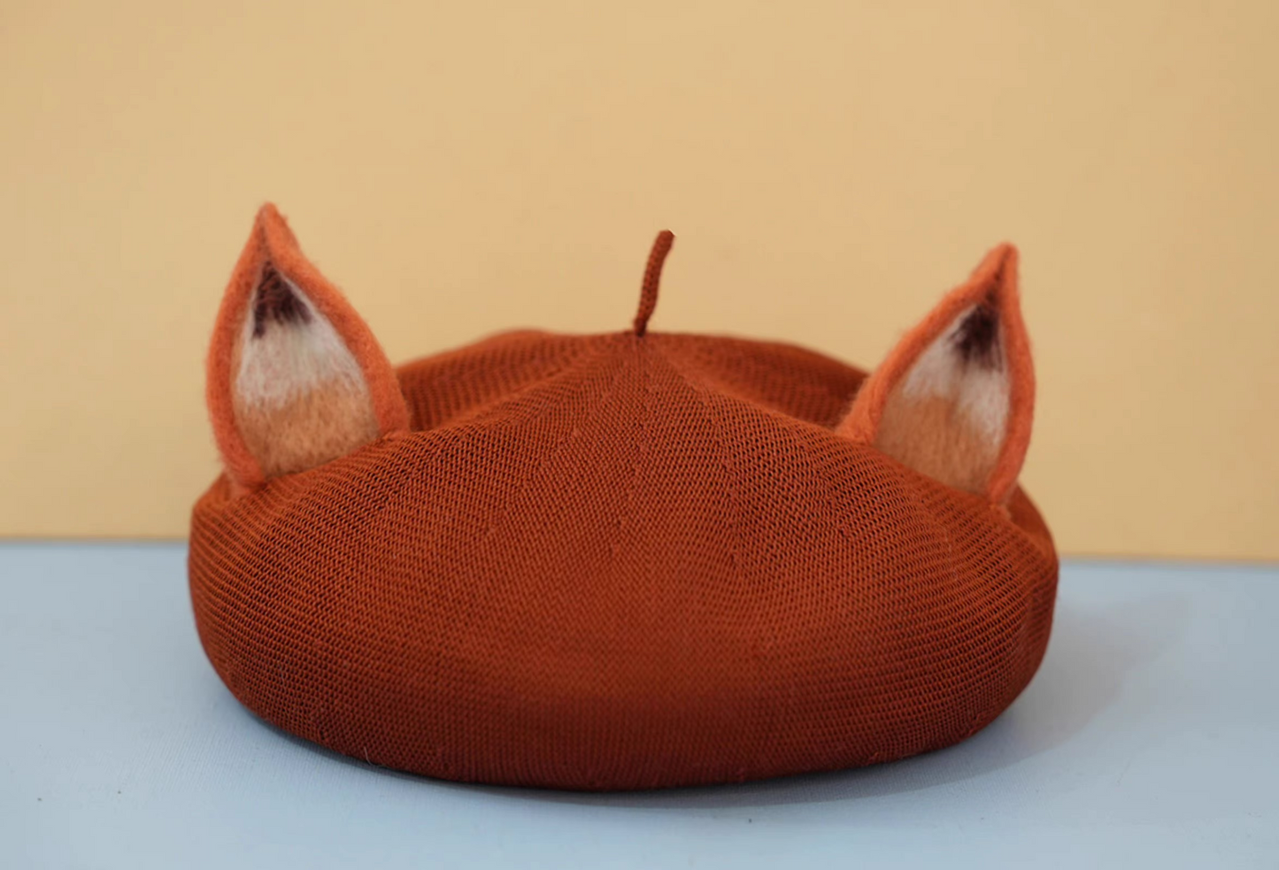 Cute Fox Ears Painter Hat