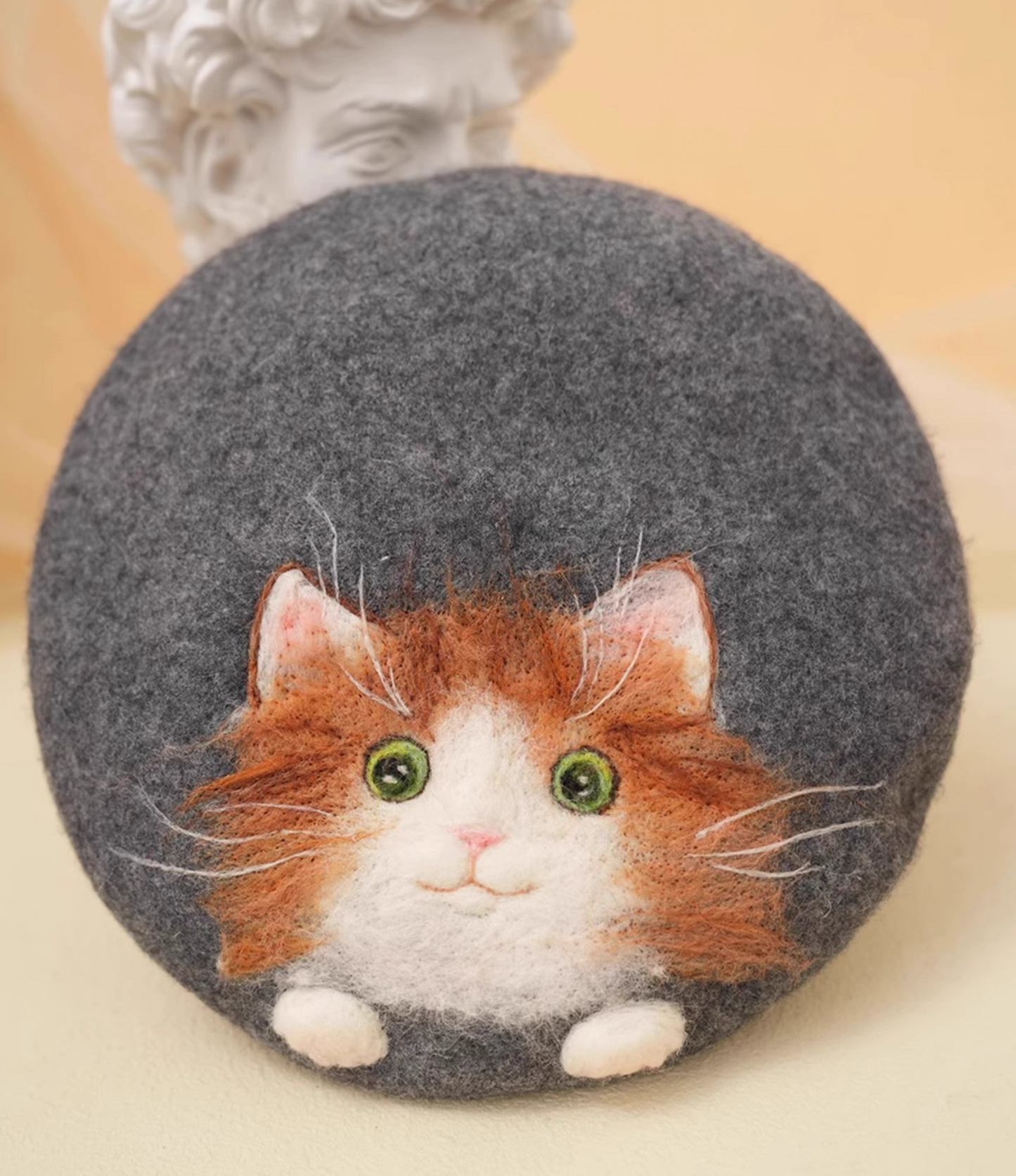 Korean version versatile cute cat painter hat