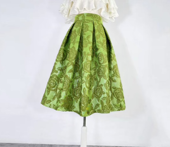 high-waist slim mid-length tutu skirt 