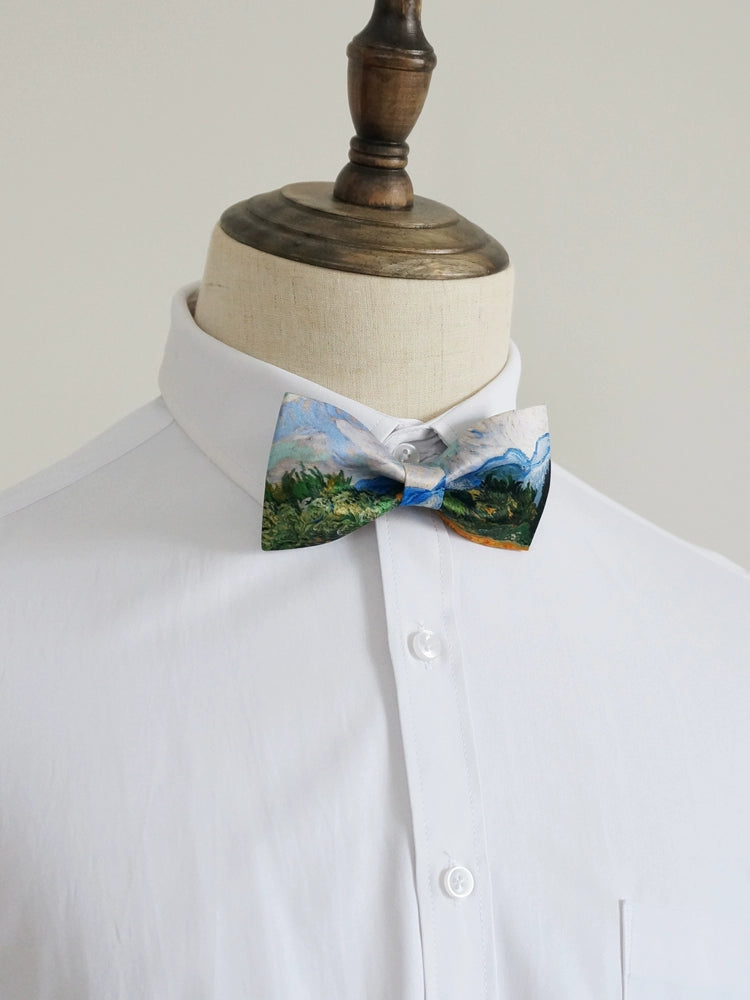 "Wheat Field with Crows" Bow tie