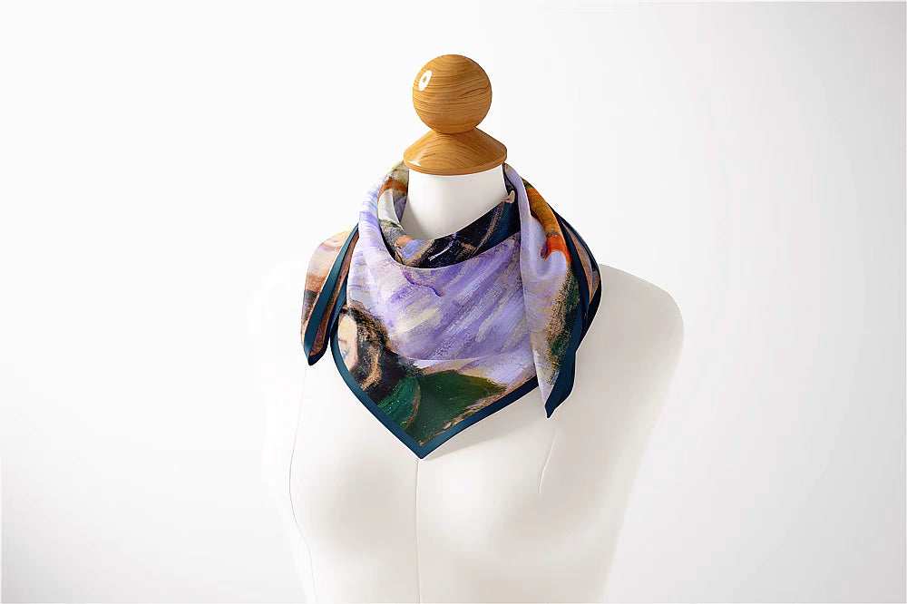 "Yachts on the Seine" scarf