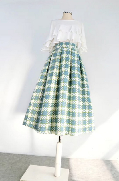 A-line high-waist tutu skirt 