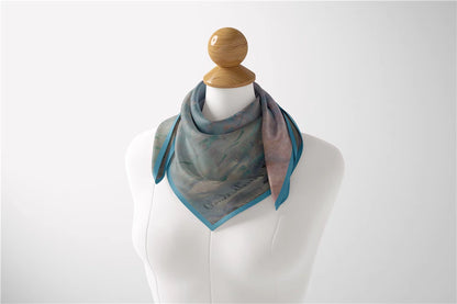 "Impression, Sunrise" scarf