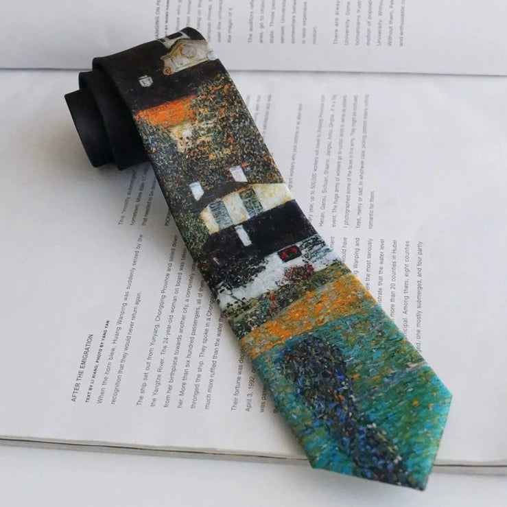 "Kammer Castle on the Atter Lake" tie