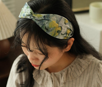 "Yellow Iris" headband